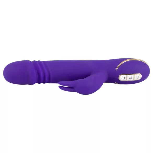Vibe Couture Rabbit Skater - zajkov vibrátor s „kladivkovým“ stimulátorom (fialový)