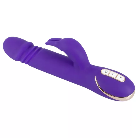 Vibe Couture Rabbit Skater - zajkov vibrátor s „kladivkovým“ stimulátorom (fialový)