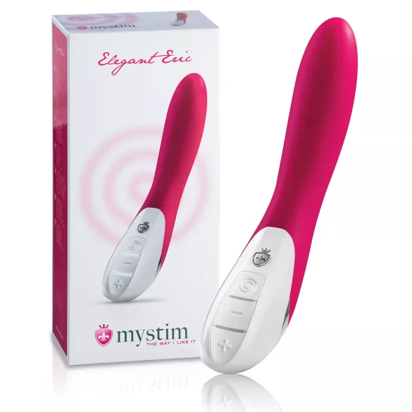 mystim - vibrátor s dvoma motormi - ružový