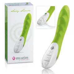 mystim Sassy Simon - vibrátor s 2 motormi - zelený