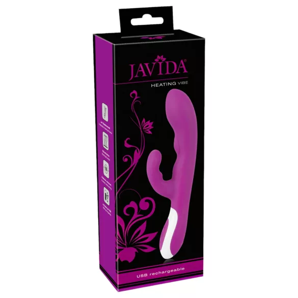 Javida - hrejivý vibrátor na stimuláciu klitorisu (fialový)