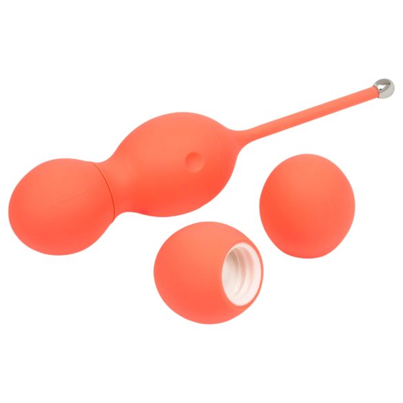 We-Vibe Bloom - venušine guličky - vymeniteľné závažia - oranžová