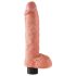 King Cock - vibrátor s prísavkou - realistický - 25 cm - telová farba