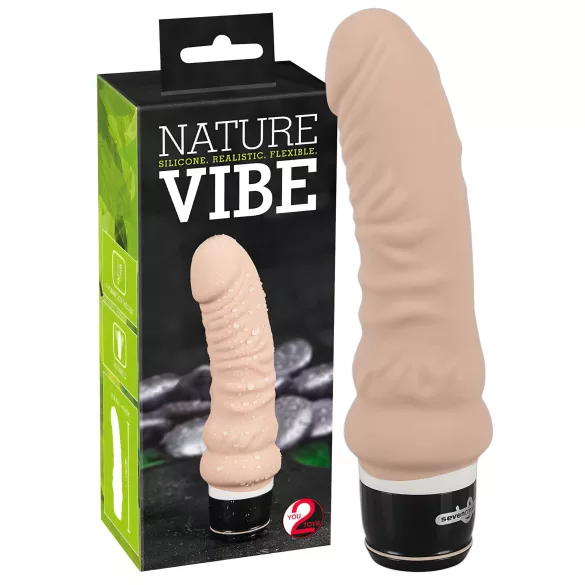 You2Toys - vibrátor - realistický tvar - silikón/natúr