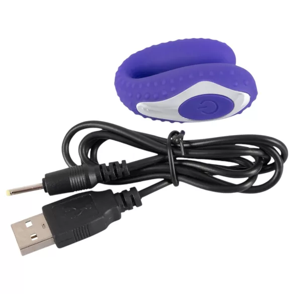 You2Toys - vibrátor na orálny sex - nabíjací, silikónový, fialový
