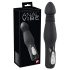 You2Toys - Anal Vibe - čierny, análny vibrátor s tlačením