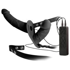 Double Thruster - nasadzovací dvojitý vibrátor - čierny