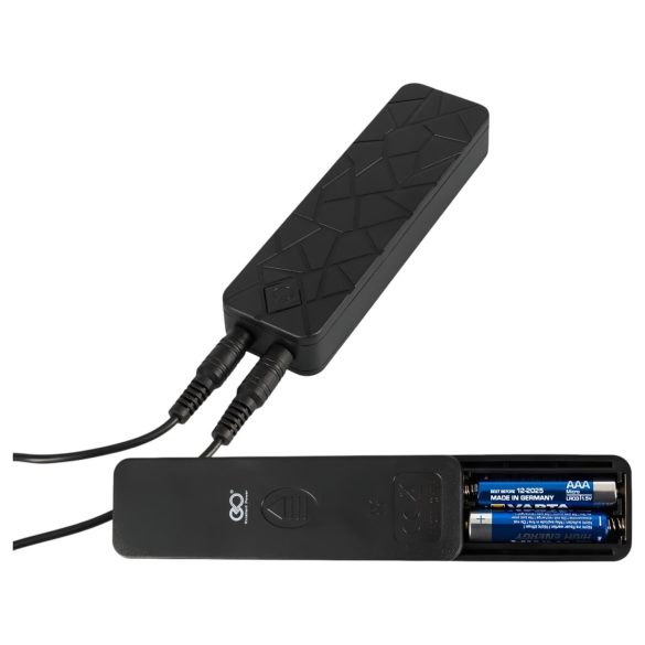 Double Thruster - nasadzovací dvojitý vibrátor - čierny