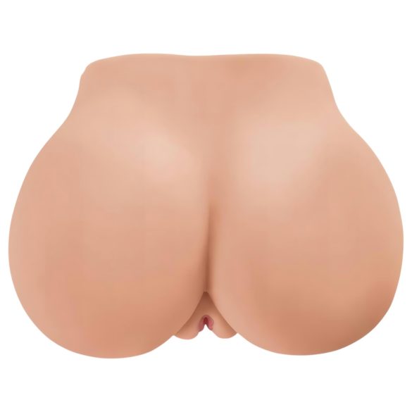 Interactive Fuck Me Silly - masturbátor prdel - interaktívny - prírodná farba