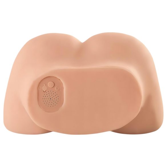 Interactive Fuck Me Silly - masturbátor prdel - interaktívny - prírodná farba