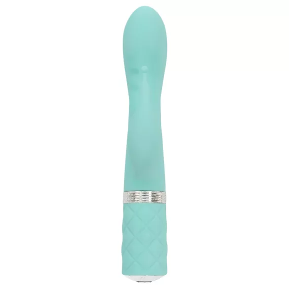 Pillow Talk Kinky - akumulátorový, 2-motorový vibrátor na bod G (tyrkysový)