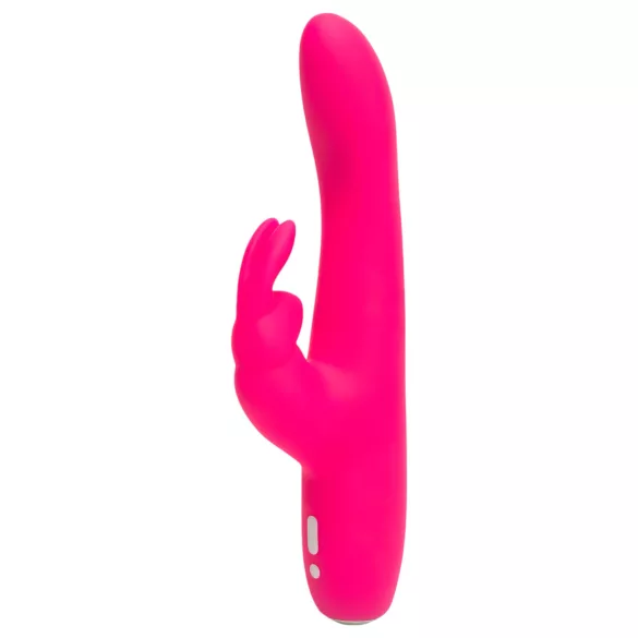 Happyrabbit Curve Slim - vibrátor s výbežkom na klitoris - vodeodolný - ružový