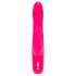 Happyrabbit Curve Slim - vibrátor s výbežkom na klitoris - vodeodolný - ružový
