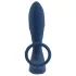 You2Toys - análny vibrátor na prostatu s erekčným krúžkom - modrý