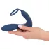 You2Toys - análny vibrátor na prostatu s erekčným krúžkom - modrý