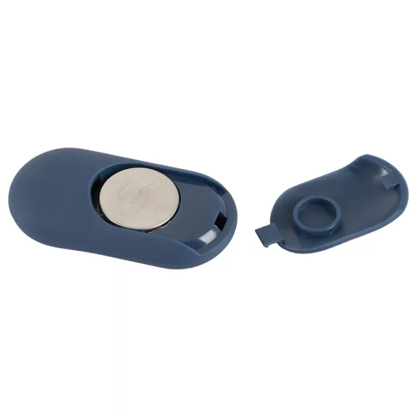 You2Toys - análny vibrátor na prostatu s erekčným krúžkom - modrý
