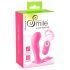 SMILE G-Spot Panty - nabíjateľný, rádiový pripínateľný vibrátor (ružový)