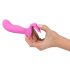 SMILE G-Spot Panty - nabíjateľný, rádiový pripínateľný vibrátor (ružový)