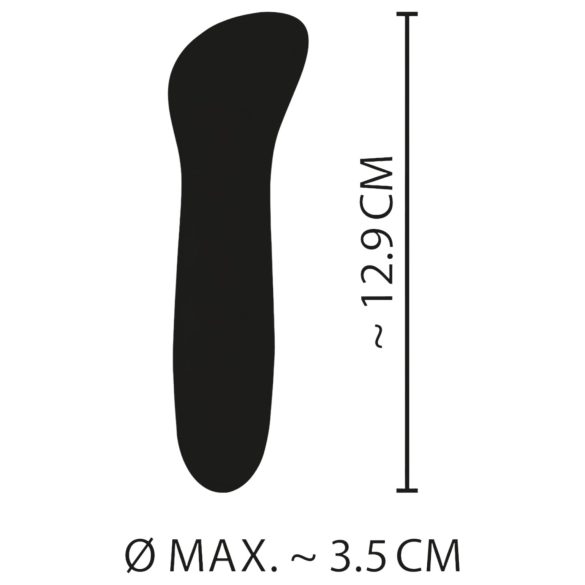 Cuties Mini Blue - vibrátor na bod G - dobíjací - tyrkysová