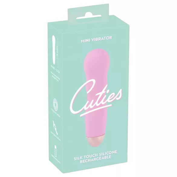 Cuties Mini Rose - vibrátor na klitoris - akumulátorový - ružový