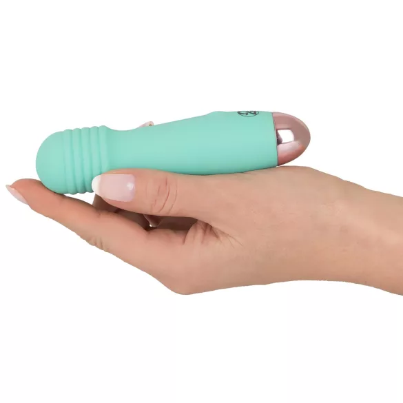 Cuties - mini masážny vibrátor - nabíjateľný - zelený