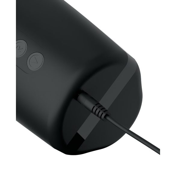 PDX Elite Moto Bator 2 - masturbátor s pohybom hore-dole a saním - čierny