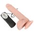 Medical Thrusting - prísavný, tlačiaci-rotujúci vibrátor (prírodný)