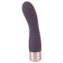 You2Toys Elegant Flexy - akumulátorový, vrúbkovaný G-bod vibrátor (fialový)