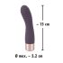 You2Toys Elegant Flexy - akumulátorový, vrúbkovaný G-bod vibrátor (fialový)