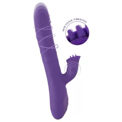 Smile Pearl - vibrátor s perličkami - fialový