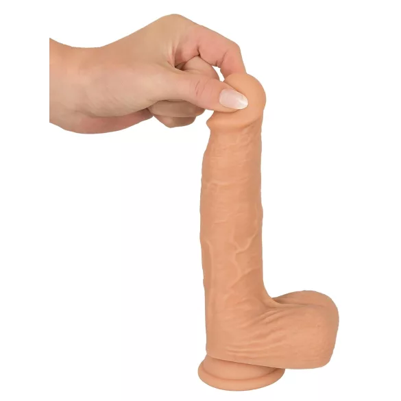 You2Toys - realistický vibračný strapon - prírodná farba