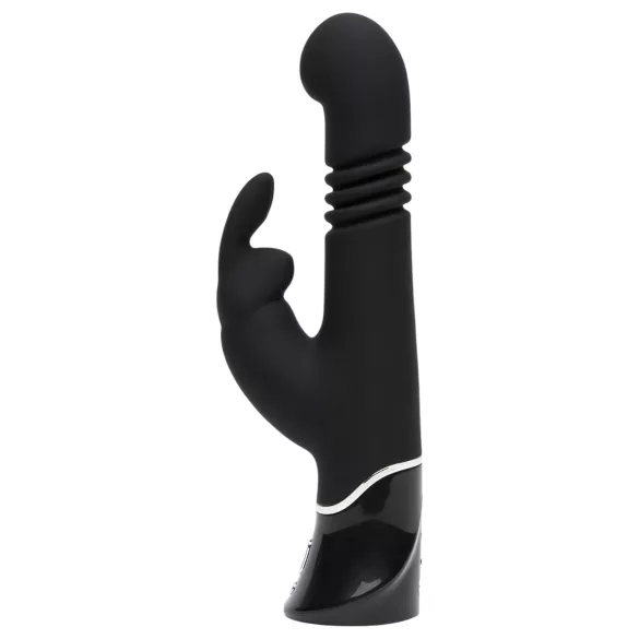 Fifty Shades of Grey - vibračný dildo s pohybom - čierny