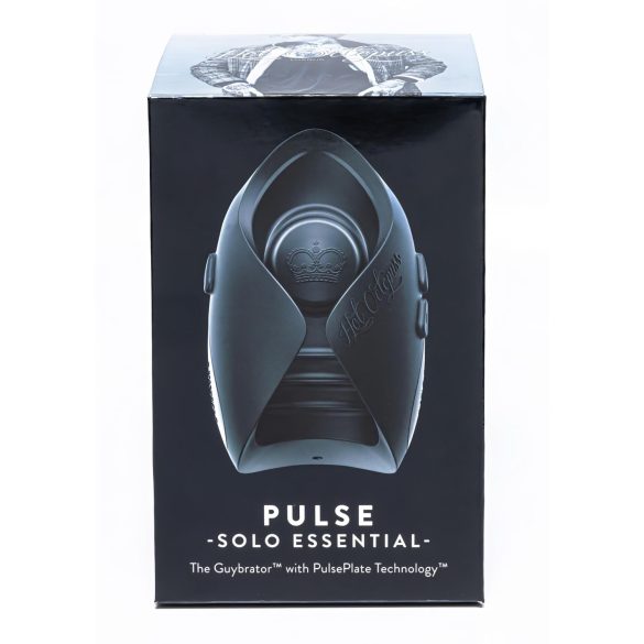 Hot Octopuss Pulse Solo Essential - Nabíjateľný Masturbátor (Čierny)