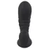 You2Toys - vibračný nafukovací vibrátor s diaľkovým ovládaním - čierny