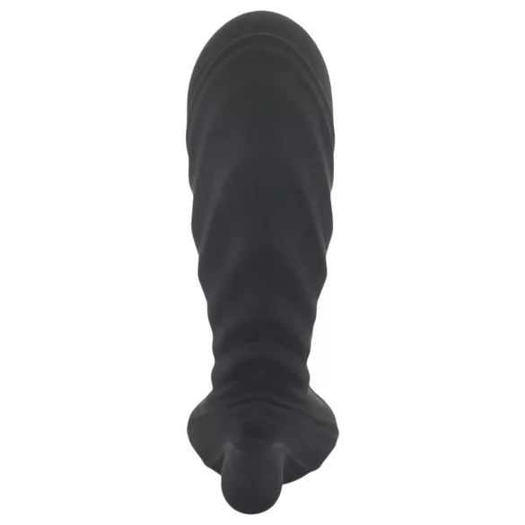 You2Toys - vibračný nafukovací vibrátor s diaľkovým ovládaním - čierny