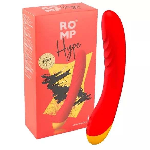 ROMP Hype - vibrátor na G bod - vodotesný - oranžový
