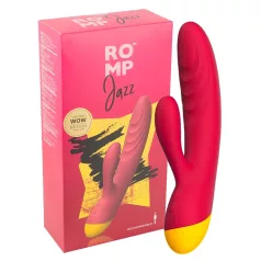   ROMP Jazz - vibrátor na bod G a klitoris - vodotesný - ružový