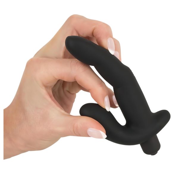 Rebel Naughty Finger - vibrátor na prostatu - čierny