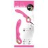 You2Toys - Dual Petit - nabíjací, 2-motorový vibrátor (ružový)