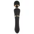 Cleopatra Wand - masážny vibrátor - nabíjateľný, vodotesný - čierny