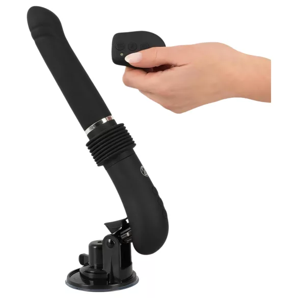 You2Toys - stroj na prirážanie - dobíjací vibrátor s diaľkovým ovládaním