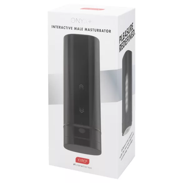 Kiiroo Onyx+ - interaktívny masturbátor - čierny