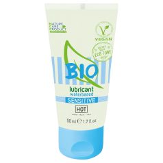   HOT Bio Sensitive - lubrikant na vodnej báze - vegánsky - 50ml