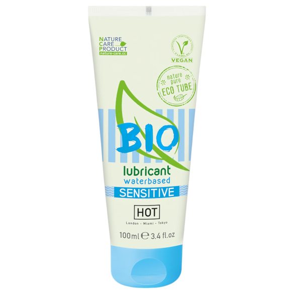 HOT Bio Sensitive - vegán lubrikant na vodnej báze (100 ml)