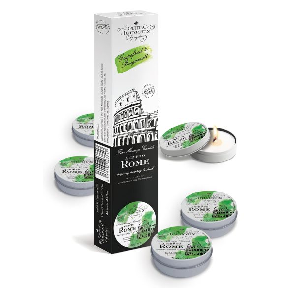 Petits Joujoux Rome sviečka - grapefruit-bergamot 5x43ml