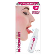 Blowjob Gel - orálny lubrikačný gél - jahoda - 50 ml