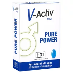   HOT - V-Active - výživový doplnok v kapsulách pre mužov (20 ks)