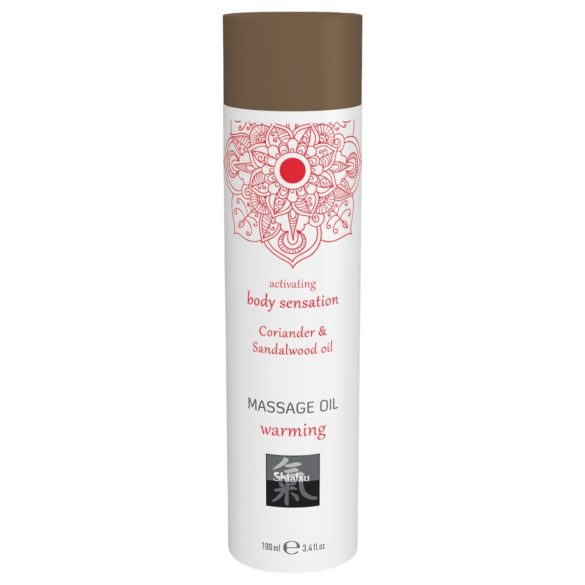 Shiatsu Warming - masážny olej - koriander santalové drevo 100ml