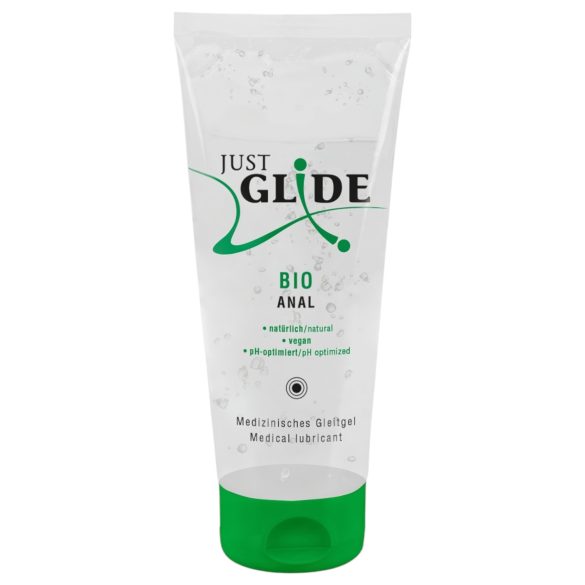 Just Glide Bio ANAL – vegán lubrikant na vodnej báze (200 ml)