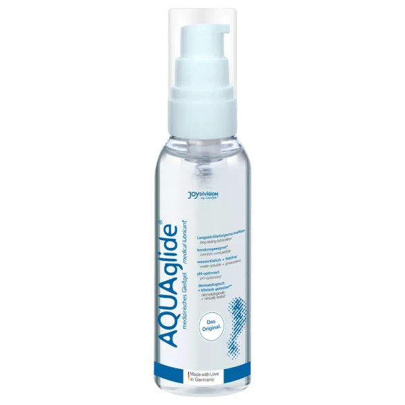 AQUAglide - lubrikačný gél na vodnej báze s pumpičkou - 75 ml